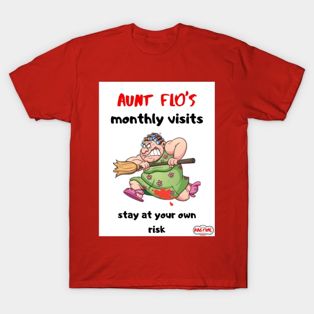 Aunt flo's Ragtime T-Shirt by KrysG123